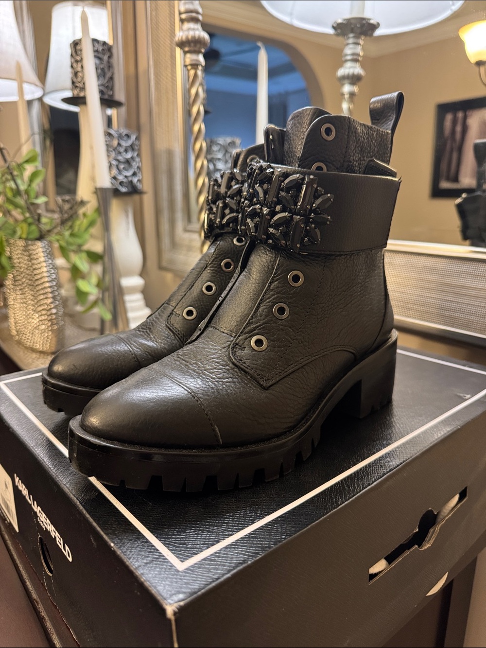 NWT Karl Lagerfeld Boots